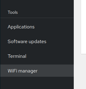 Wifi manager